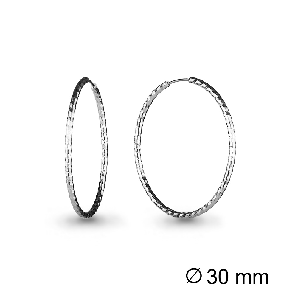 Серьги из серебра