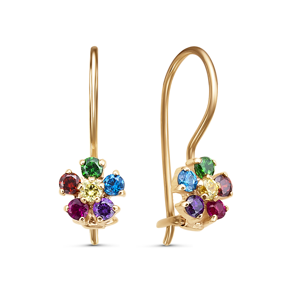 Серьги из золота