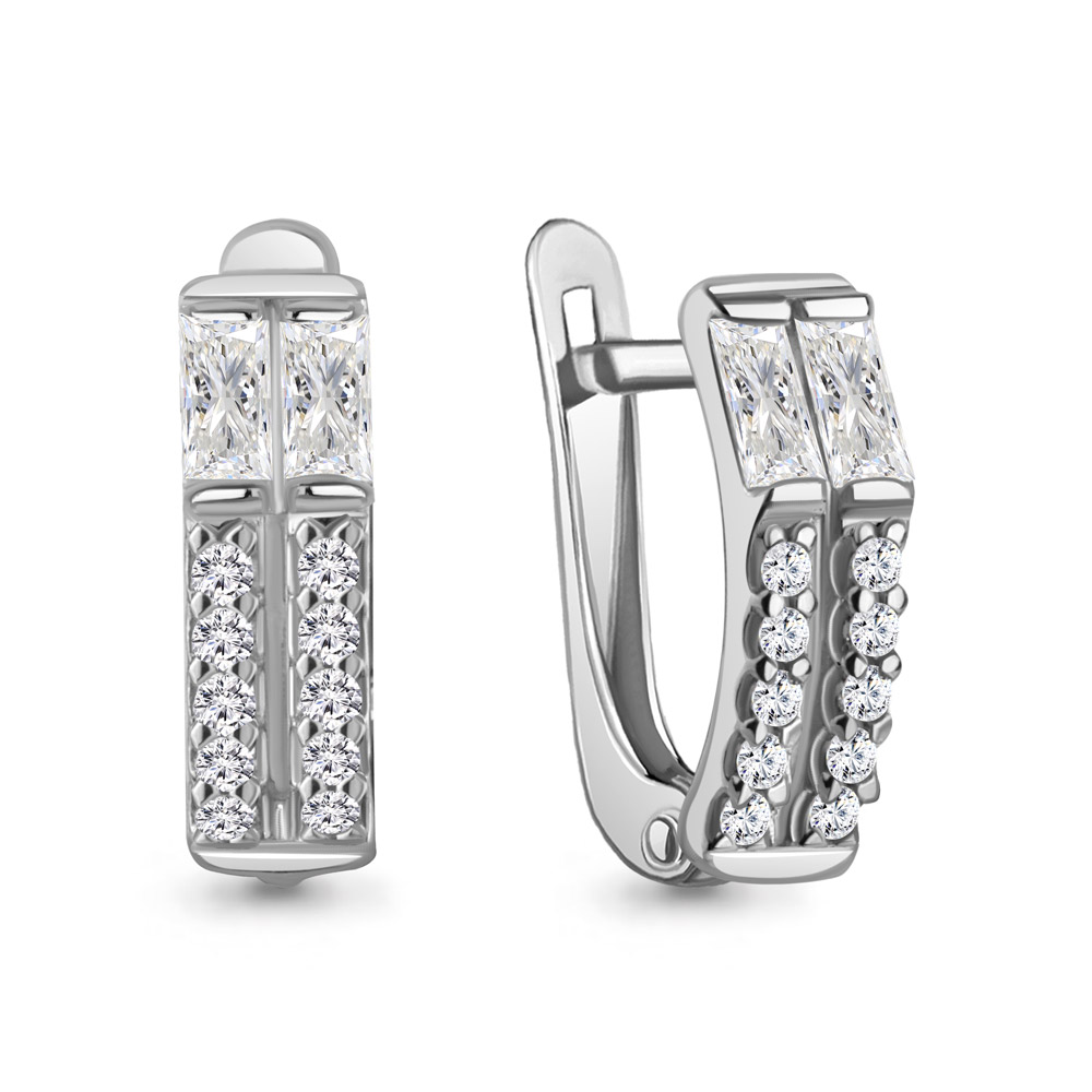 Серьги из серебра