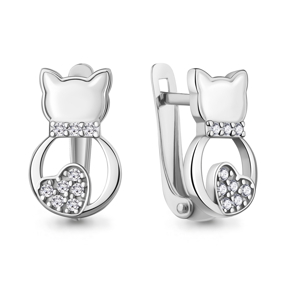 Серьги из серебра