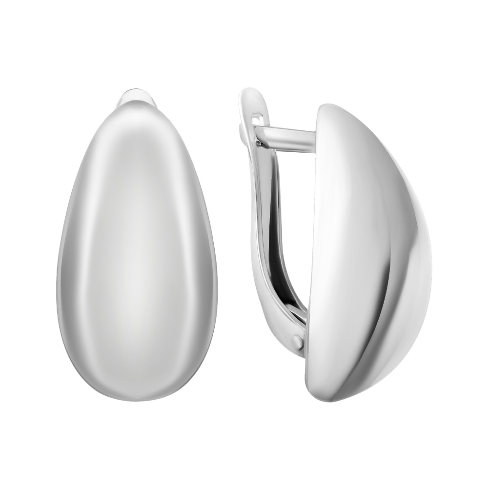 Серьги из серебра