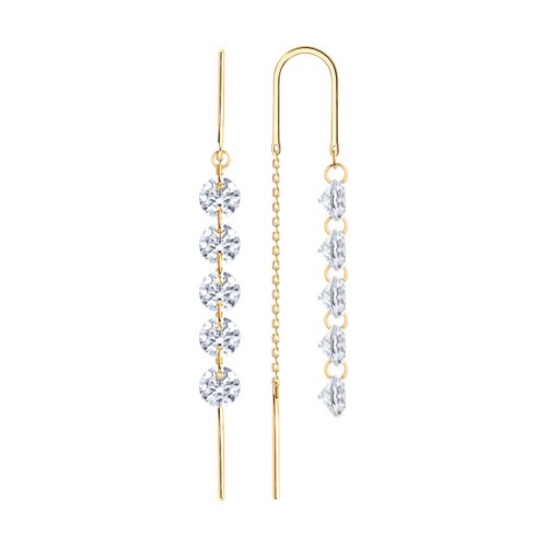 Серьги из золота