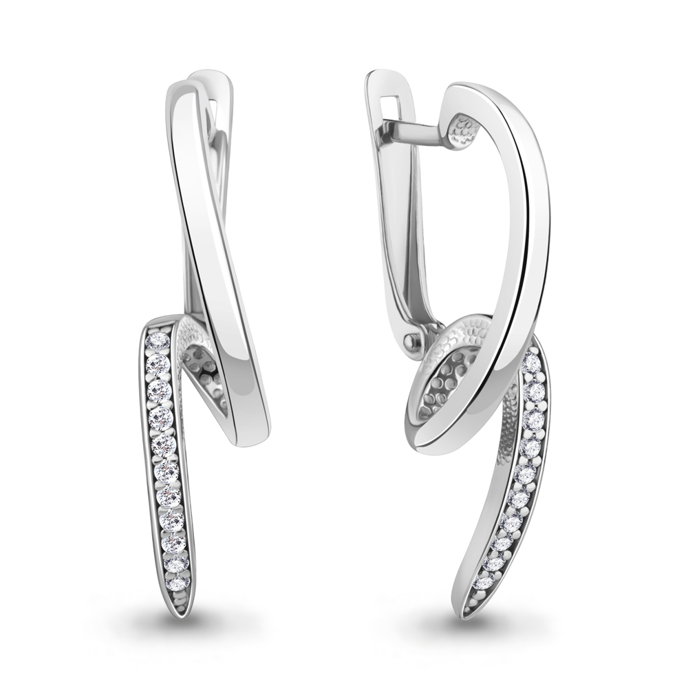 Серьги из серебра