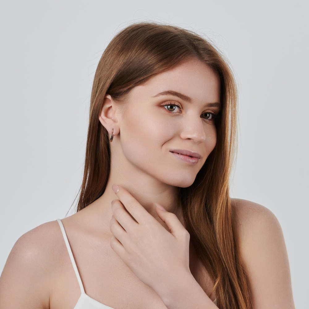 Серьги из золота