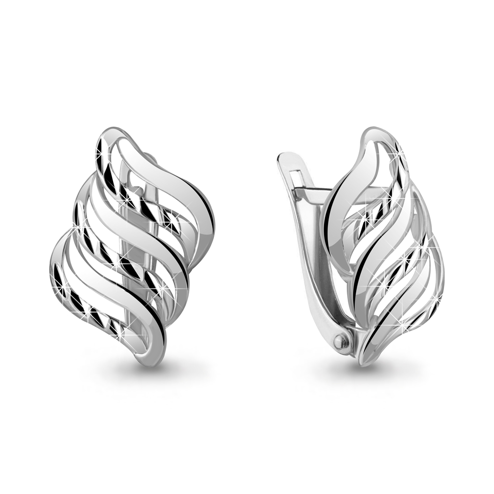 Серьги из серебра