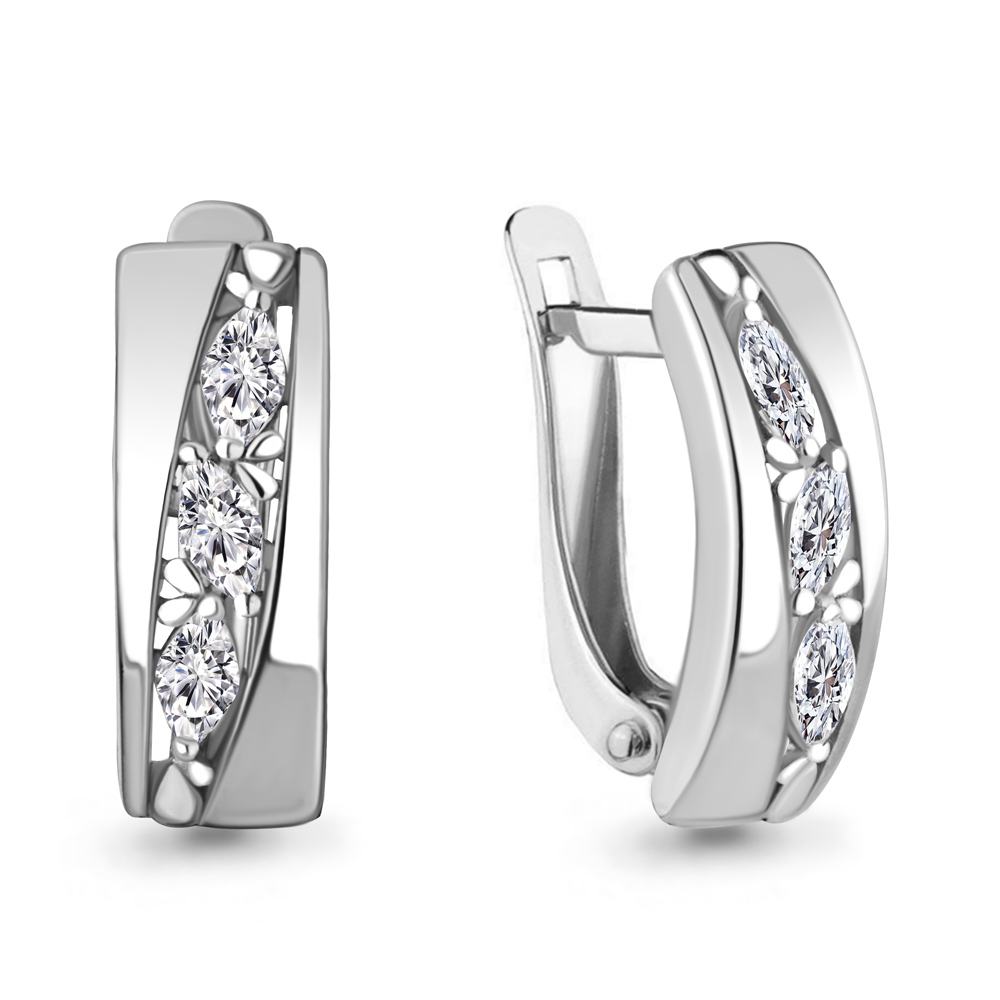 Серьги из серебра