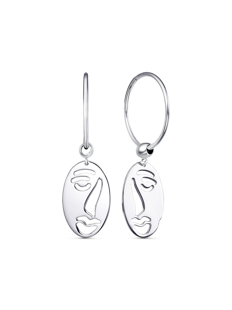 Серьги из серебра