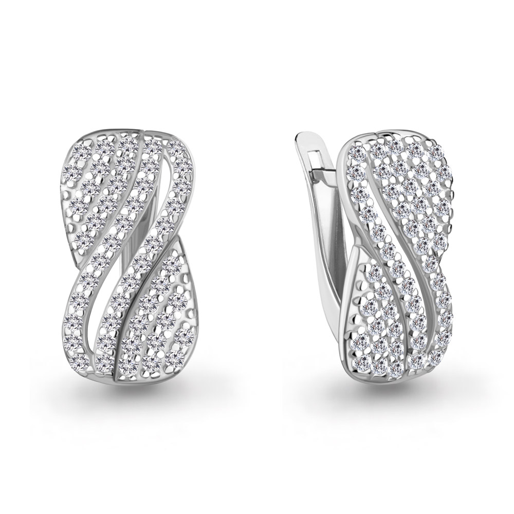 Серьги из серебра