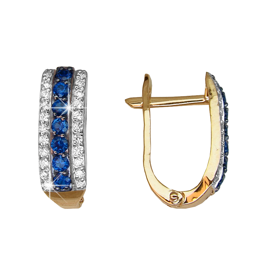 Серьги из золота