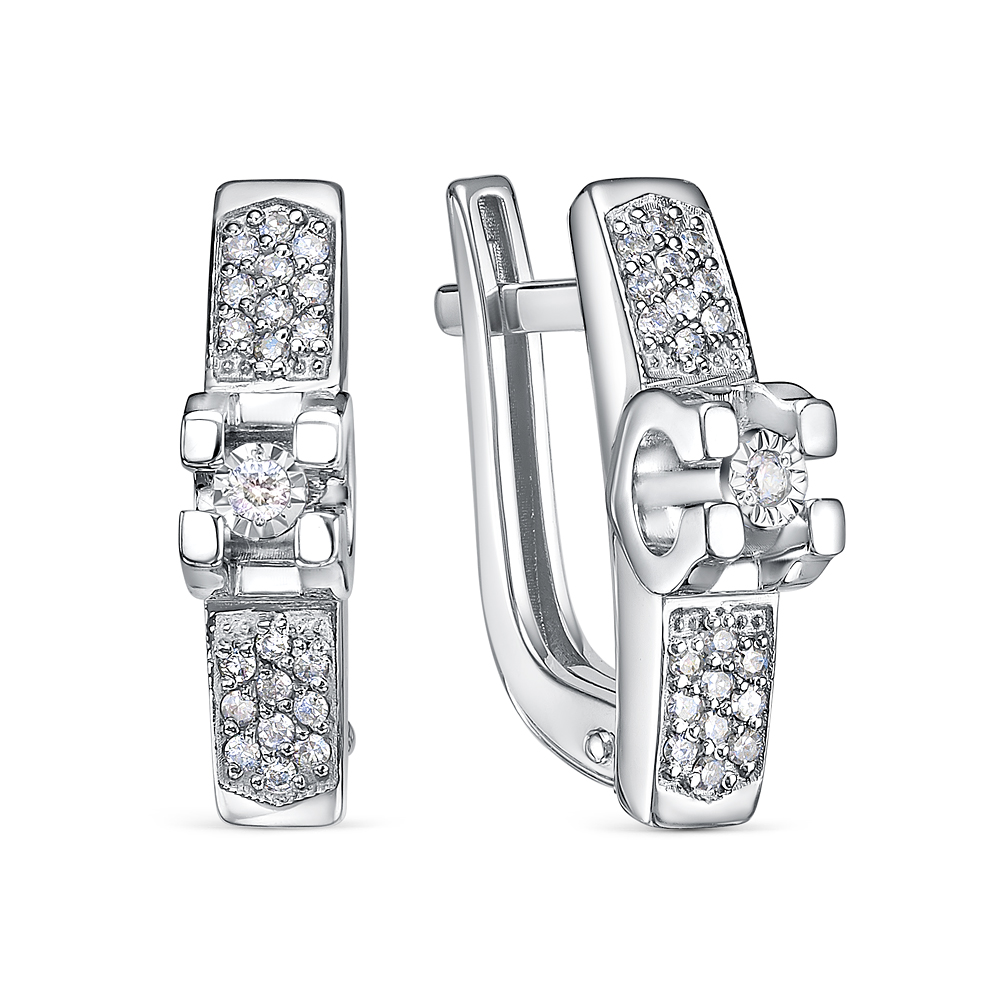 Серьги из серебра