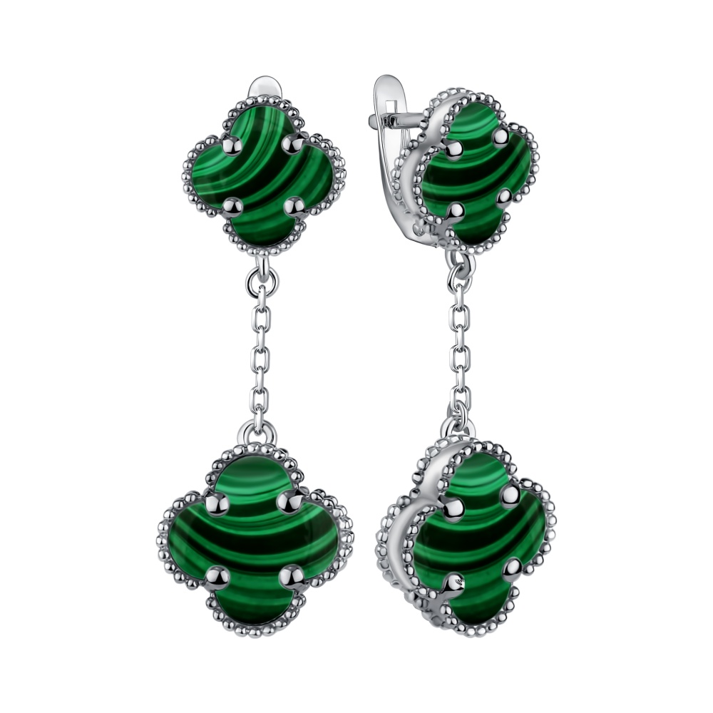 Серьги из серебра