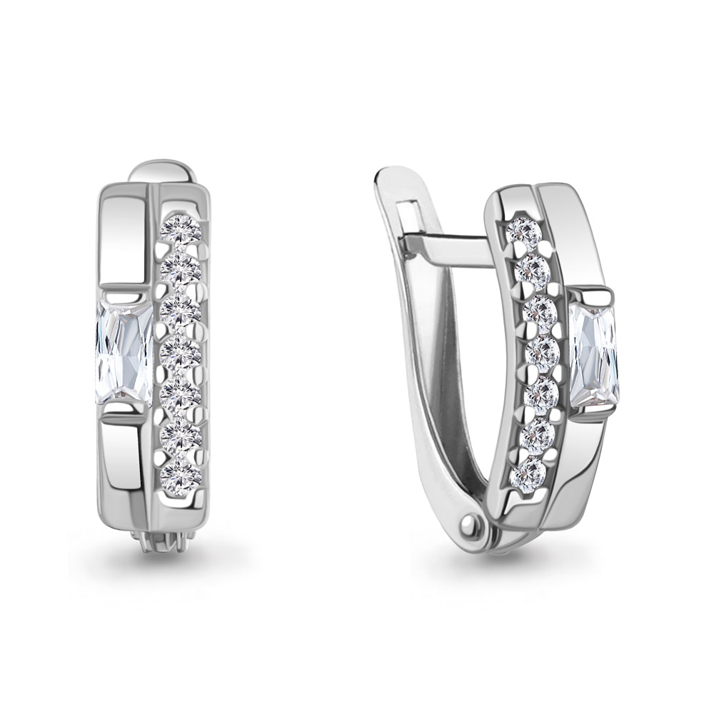 Серьги из серебра