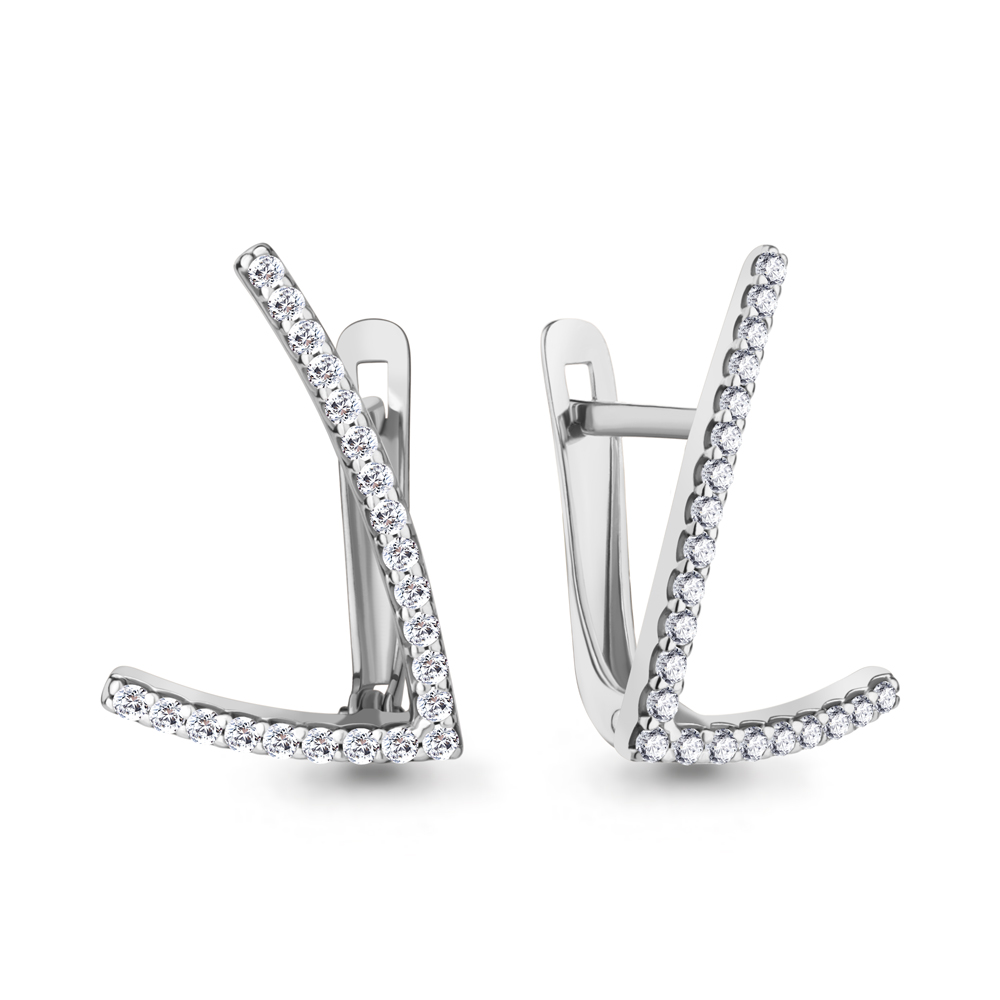 Серьги из серебра