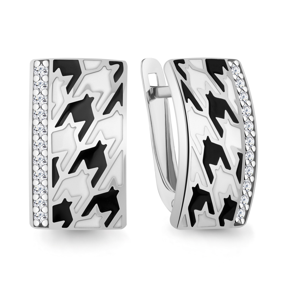 Серьги из серебра