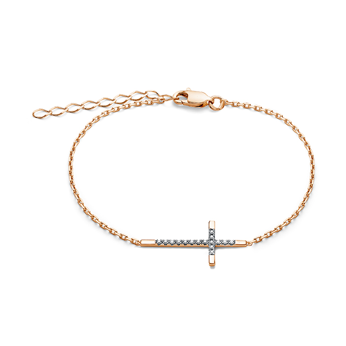 Браслет из золота  с бриллиантами