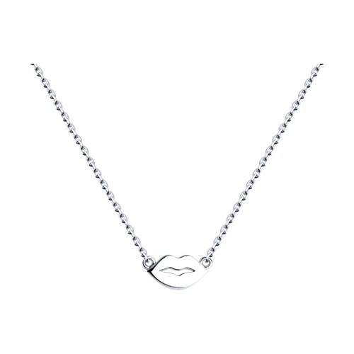 колье из серебра