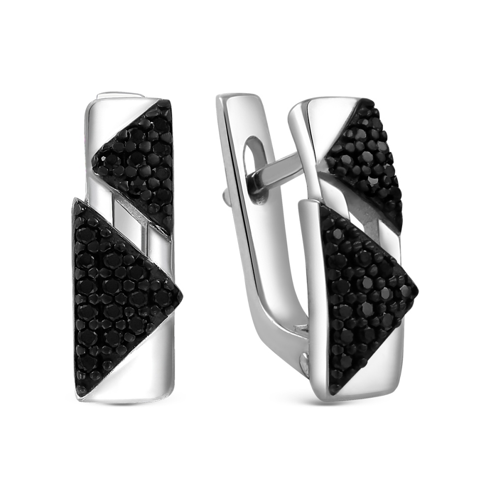 Серьги из серебра