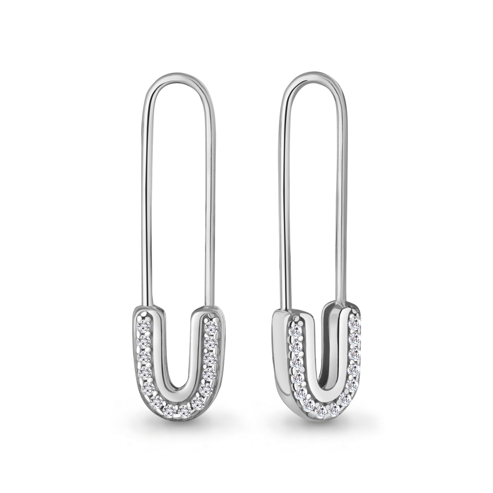 Серьги из серебра