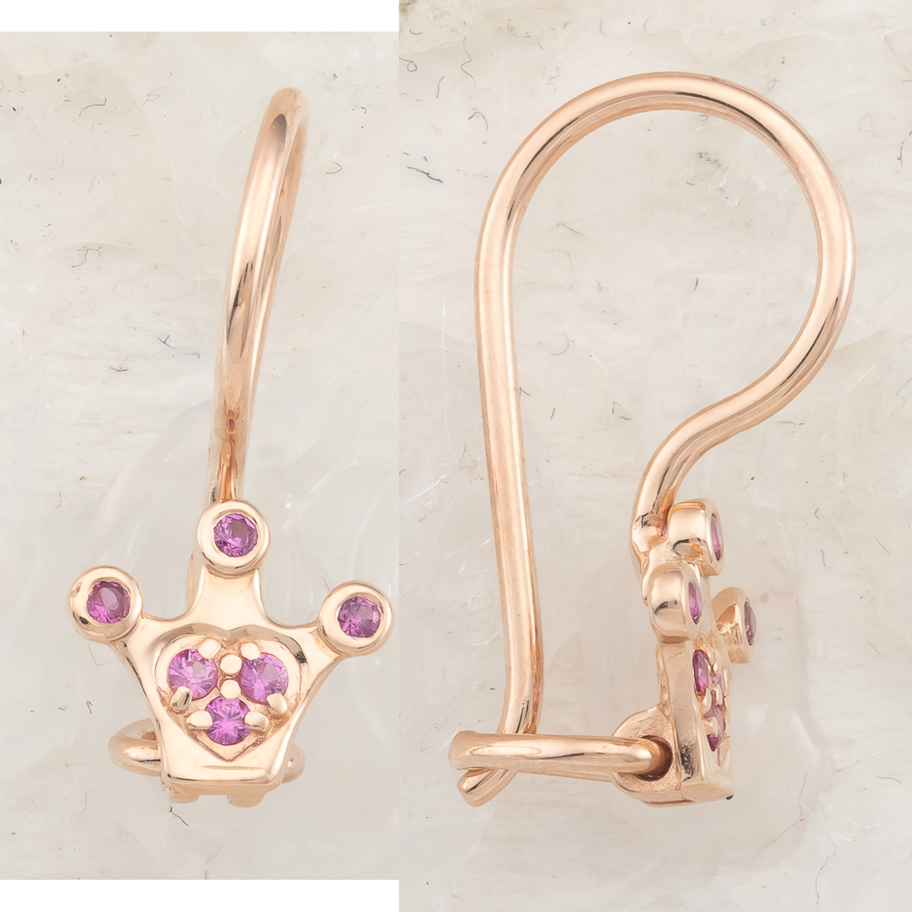 Серьги из золота