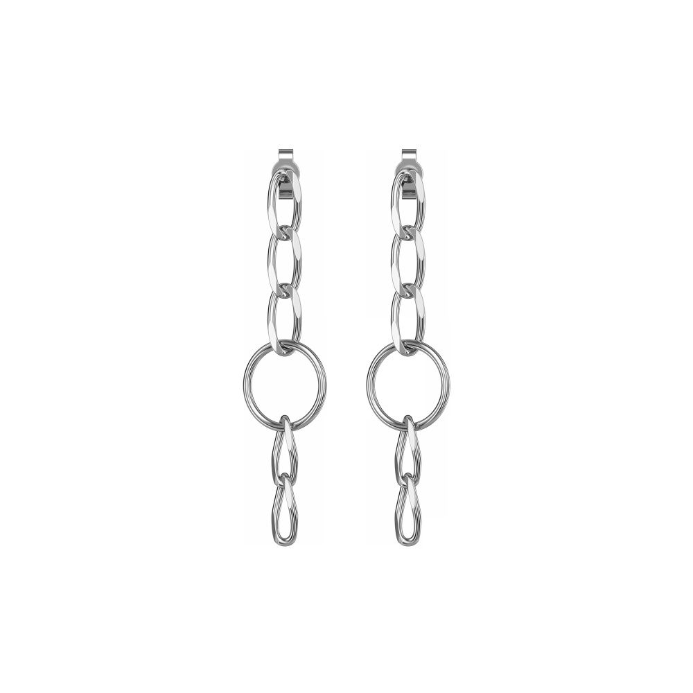 Серьги из серебра