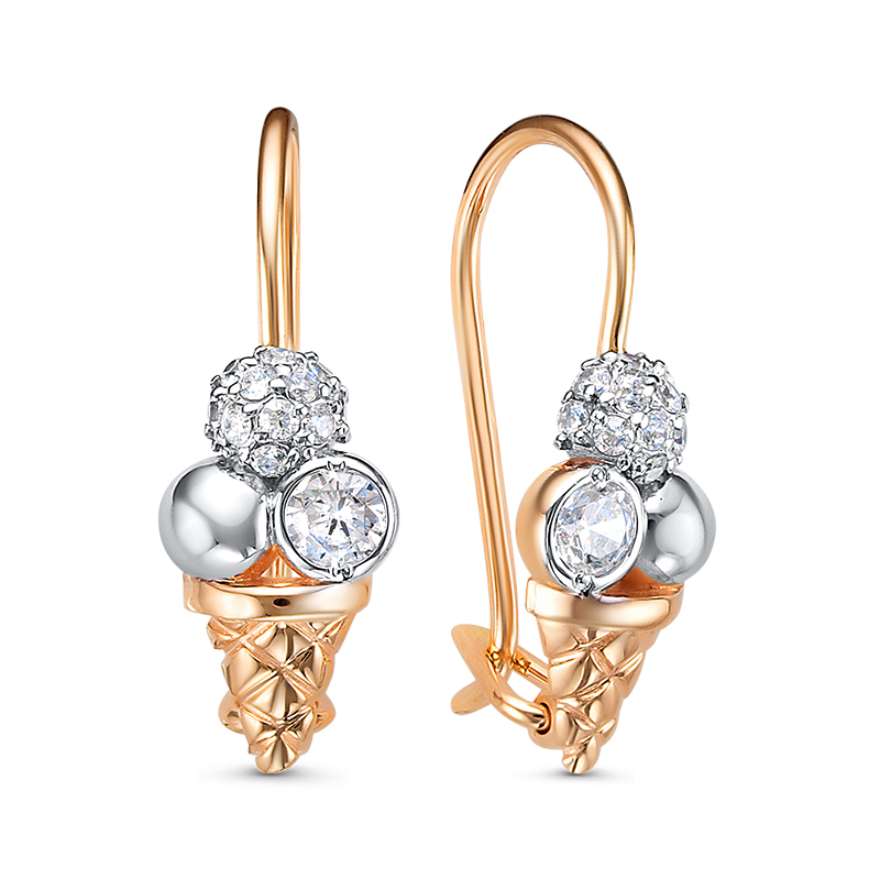 Серьги из золота