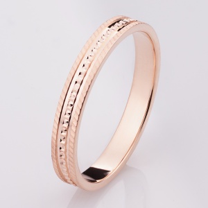 Кольцо обручальное из золота