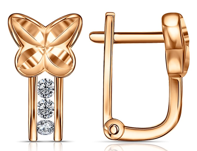 Серьги из золота