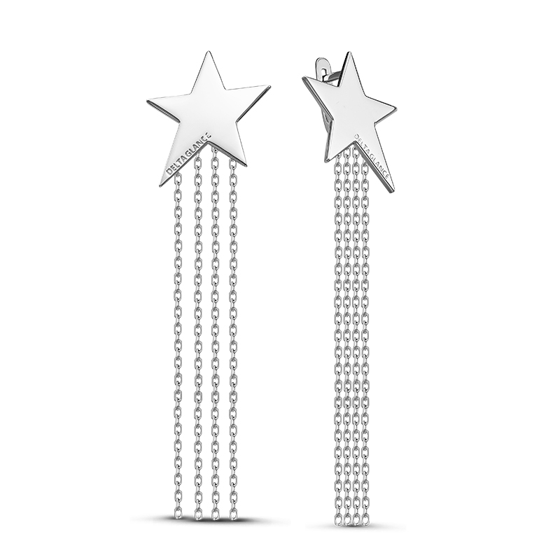 Серьги из серебра