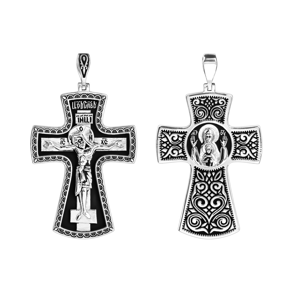 Крест из серебра