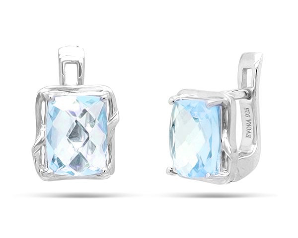 Серьги из серебра