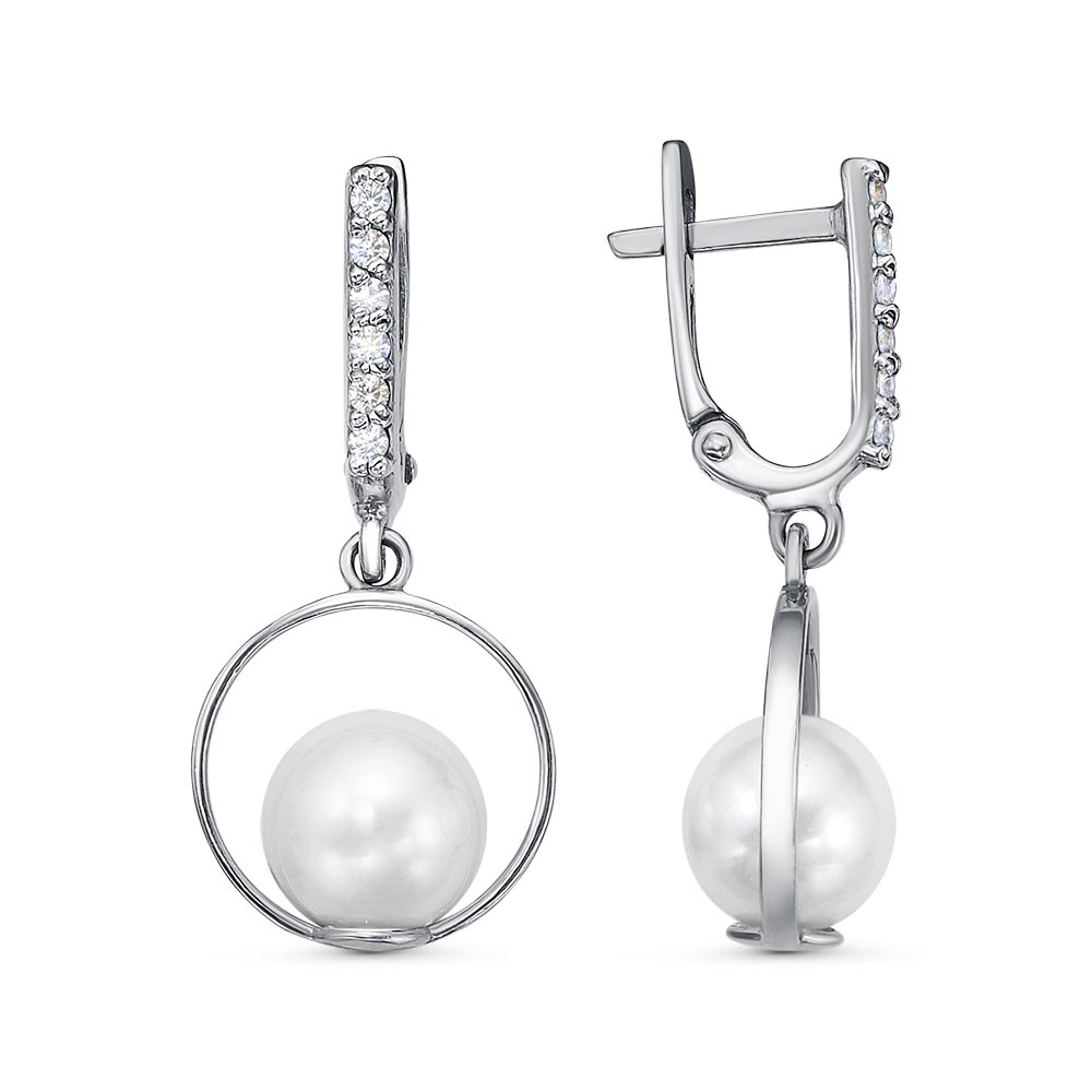 Серьги из серебра
