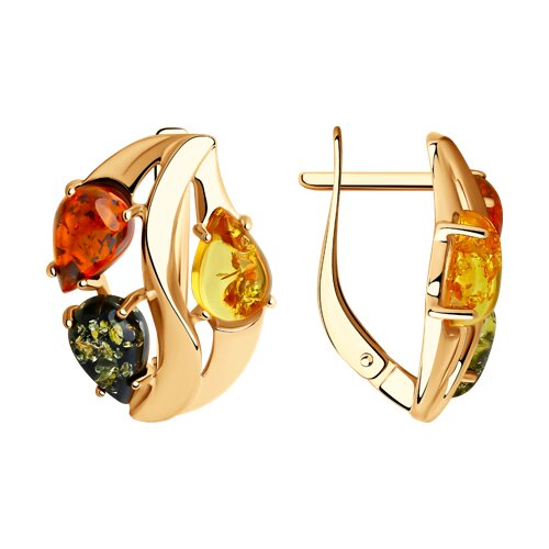 серьги из серебра