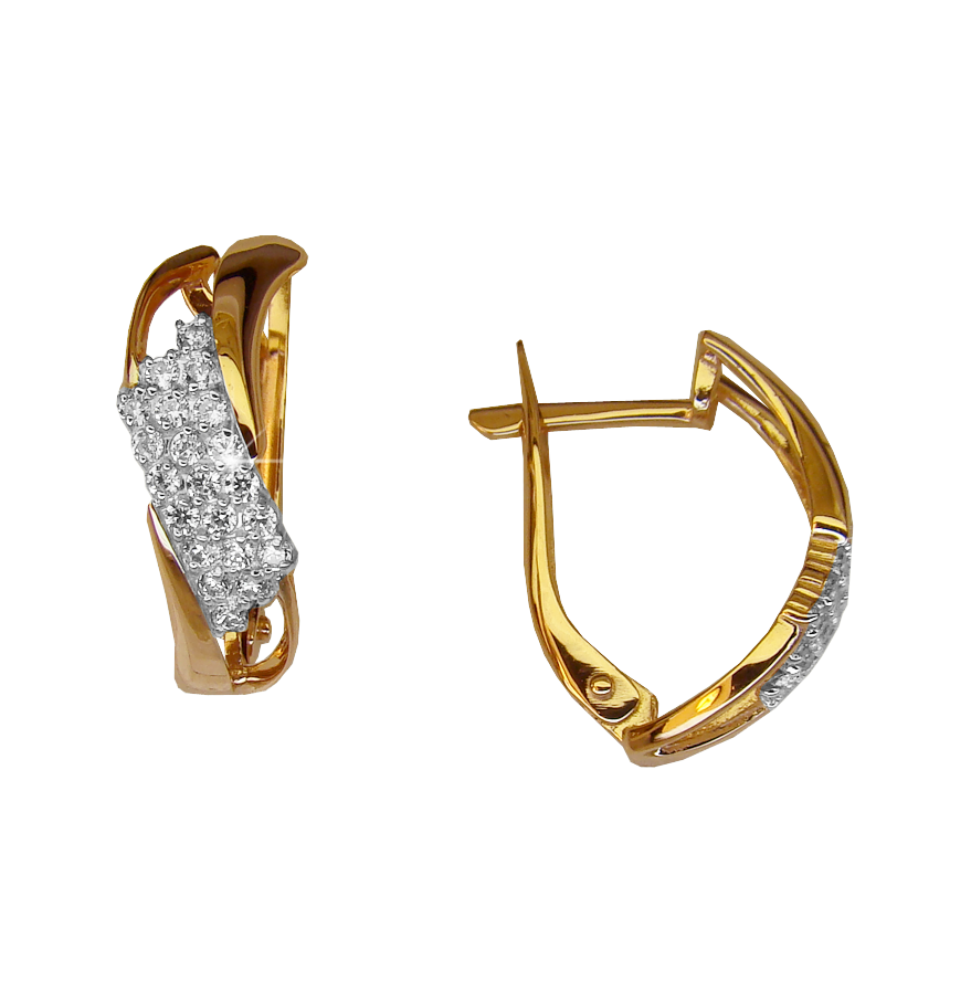 Серьги из золота