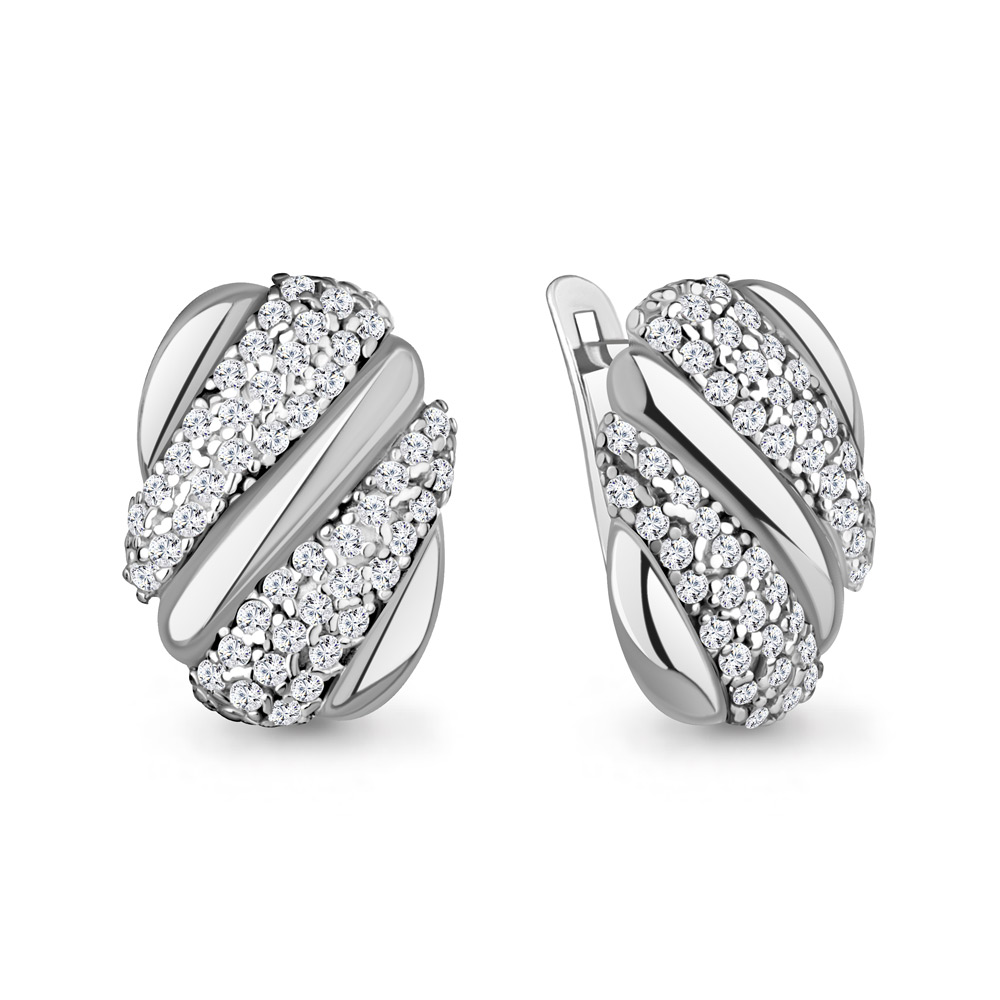 Серьги из серебра