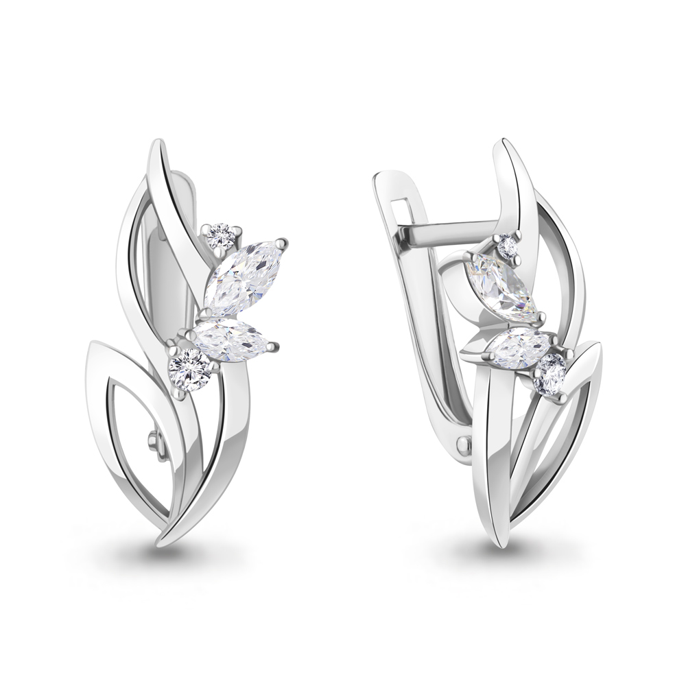 Серьги из серебра