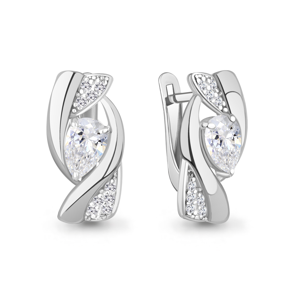 Серьги из серебра