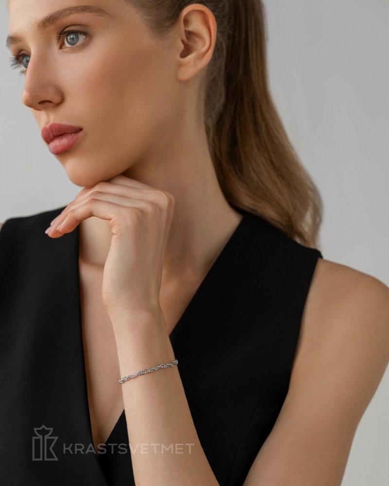 Браслет из серебра