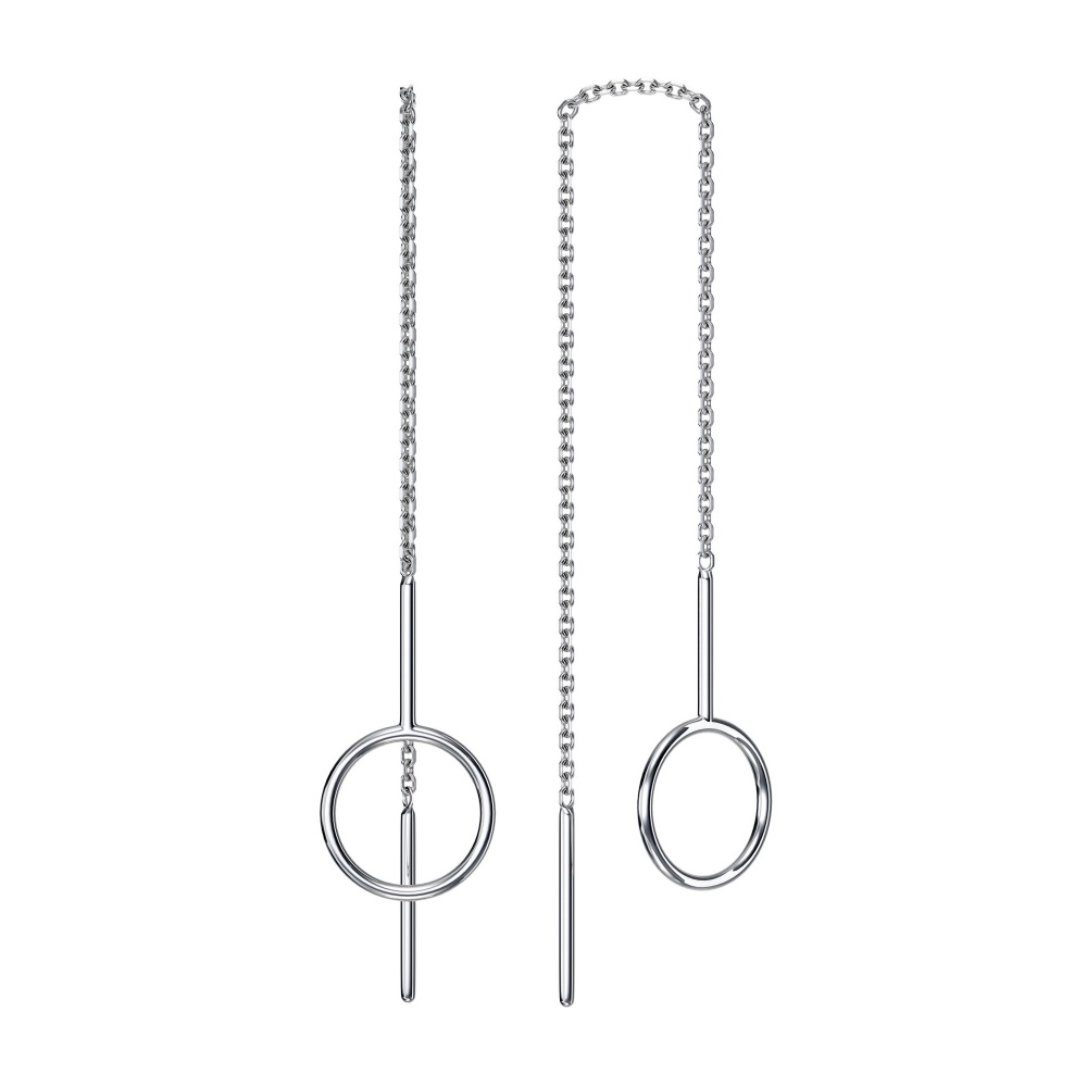 Серьги из серебра