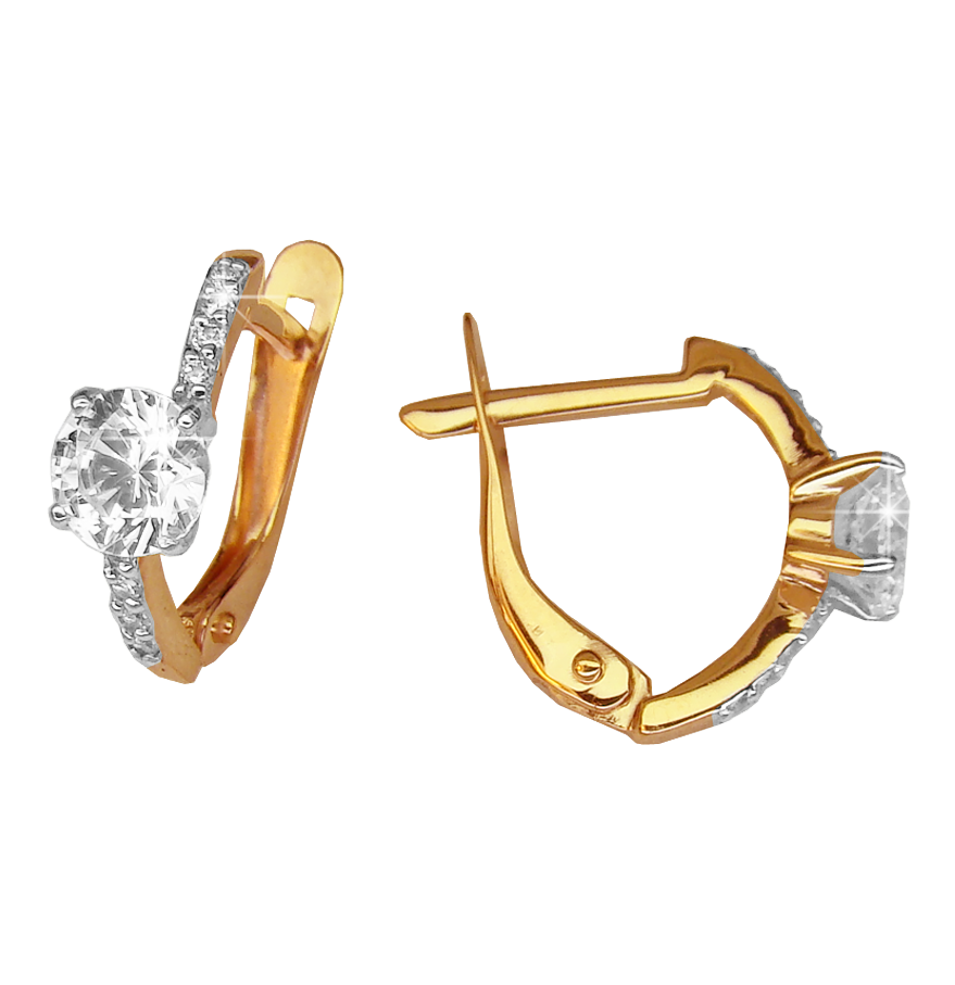 Серьги из золота