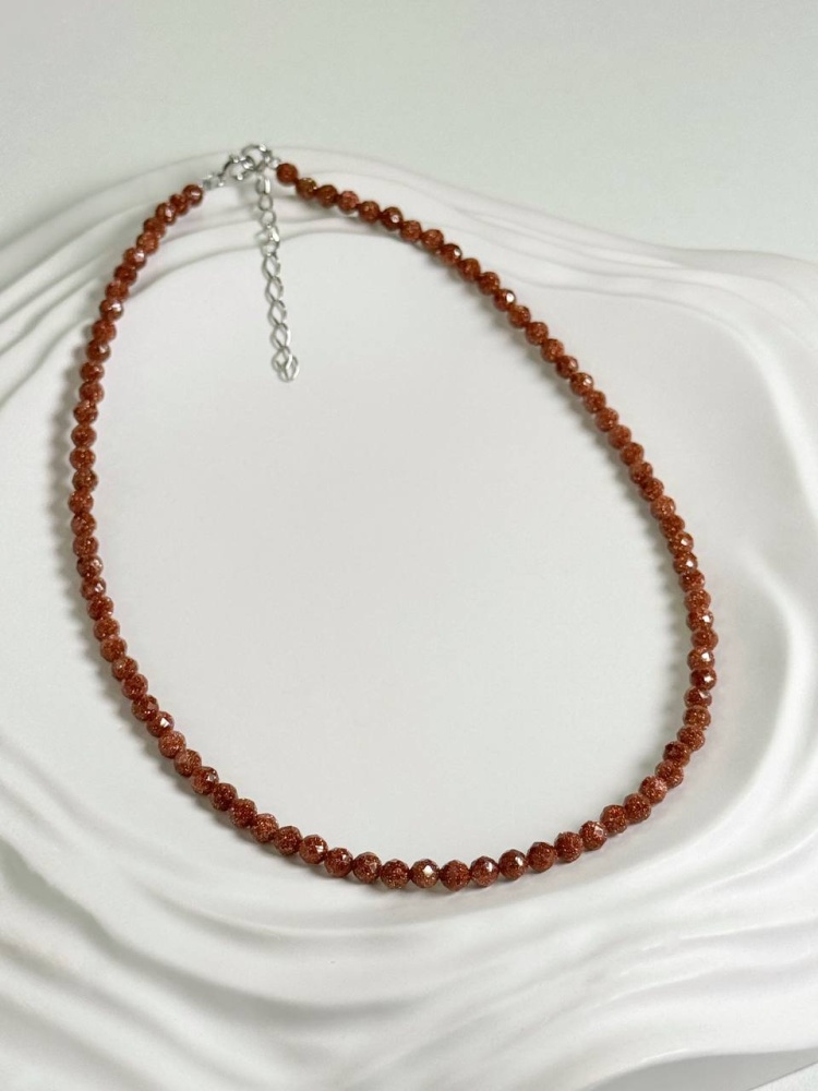 Бусы из серебра