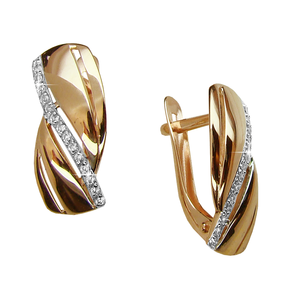 Серьги из золота