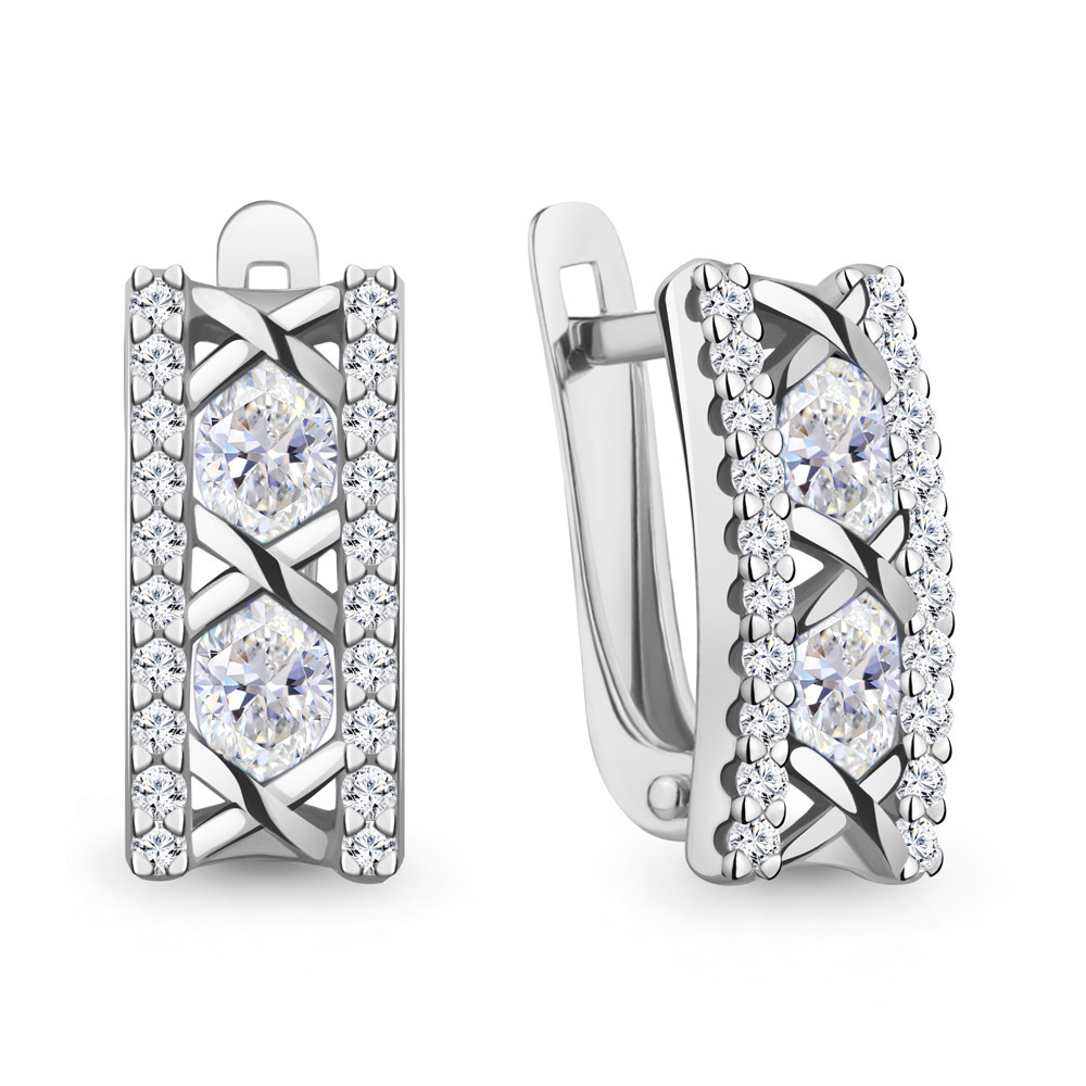 Серьги из серебра