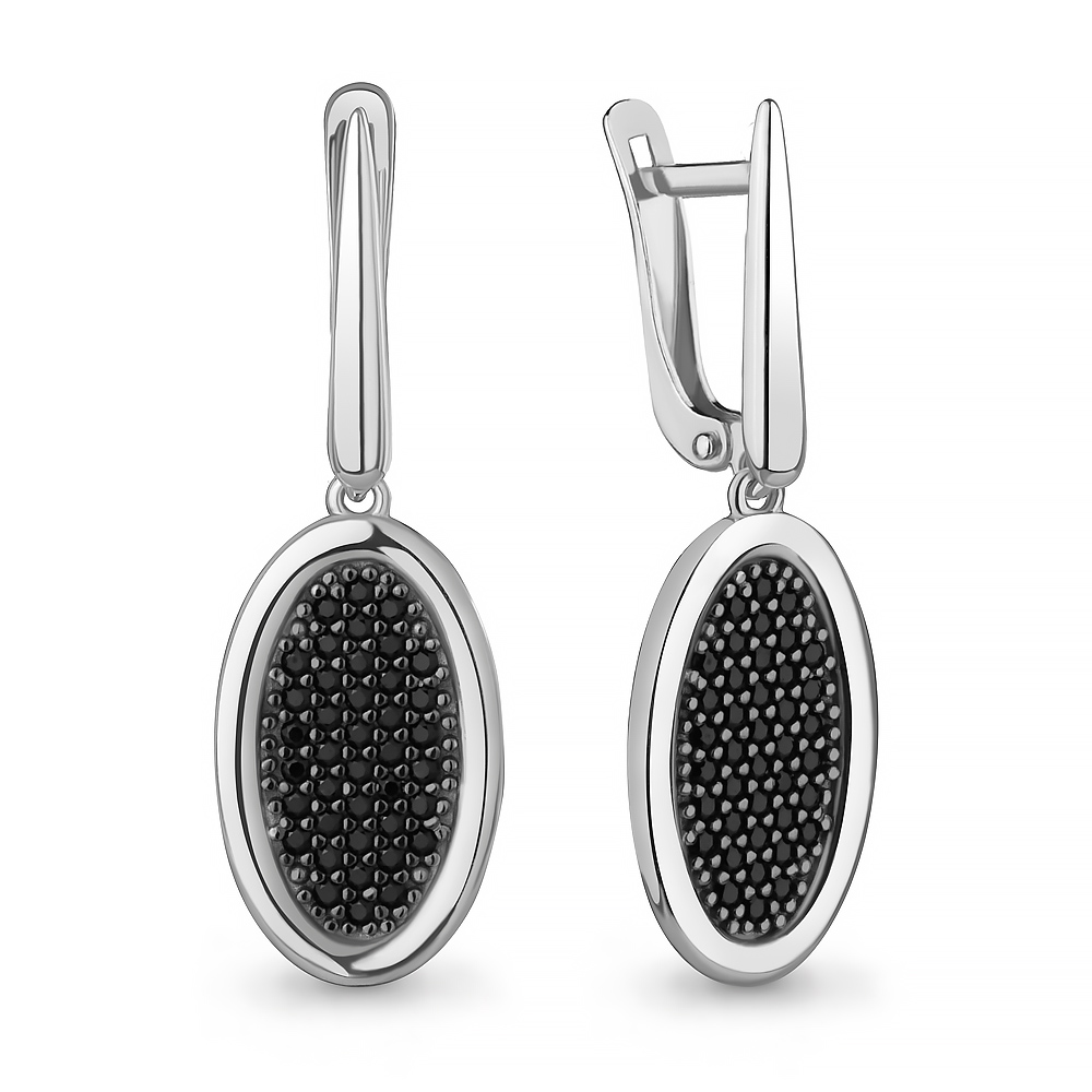 Серьги из серебра