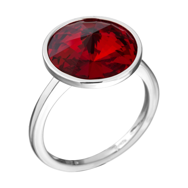 Кольцо из серебра с кристаллом SWAROVSKI