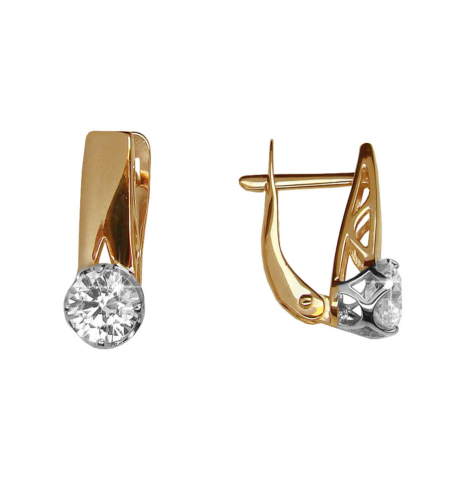 Серьги из золота