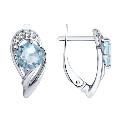 Серьги из серебра