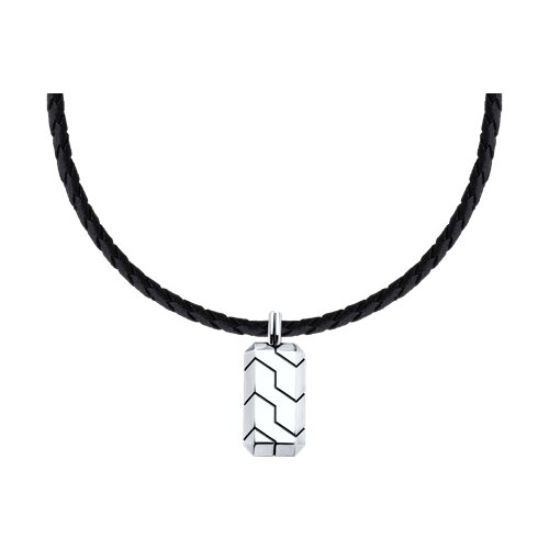 колье из серебра