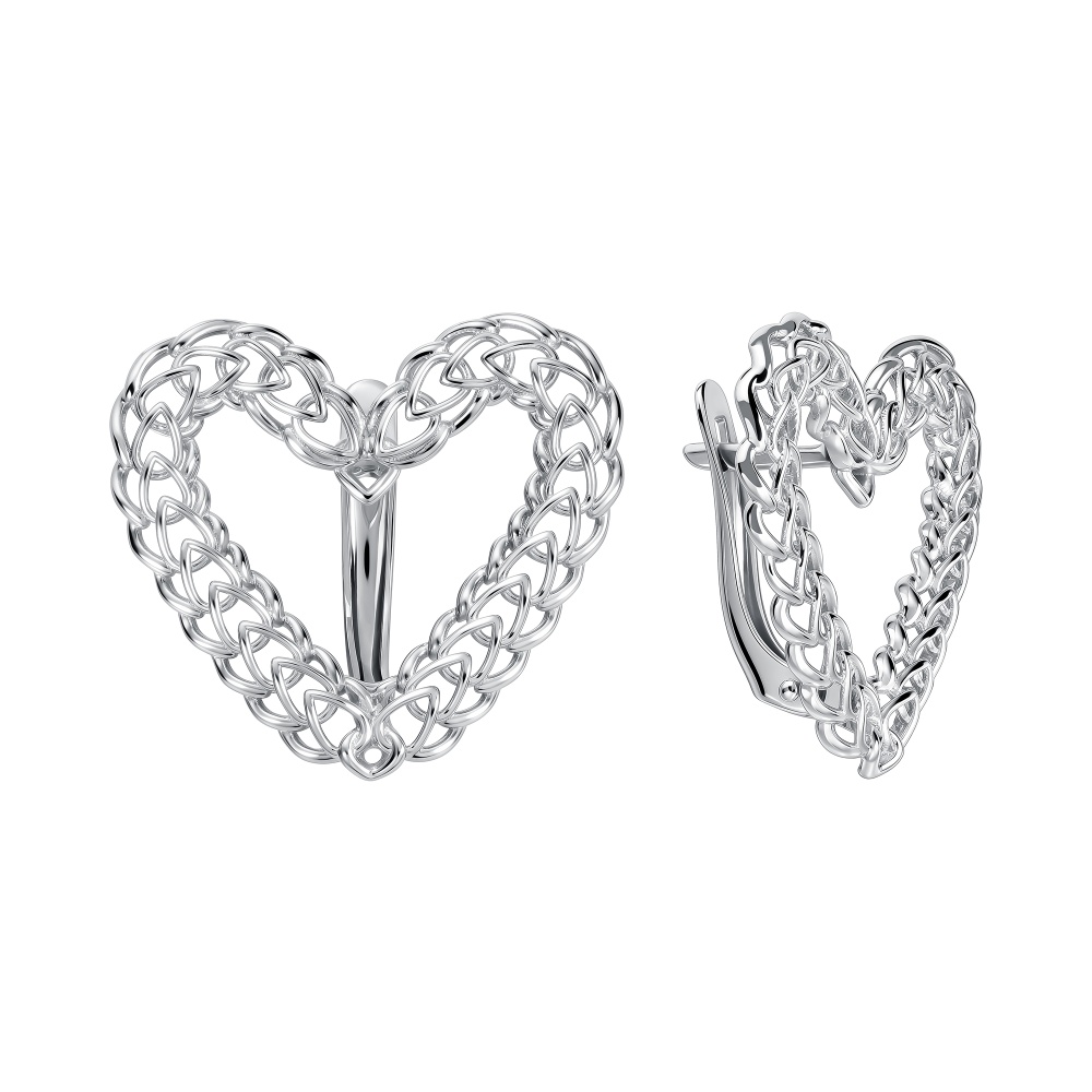 Серьги из серебра