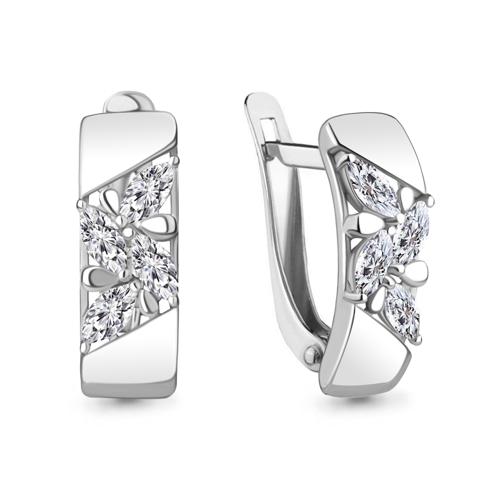 Серьги из серебра