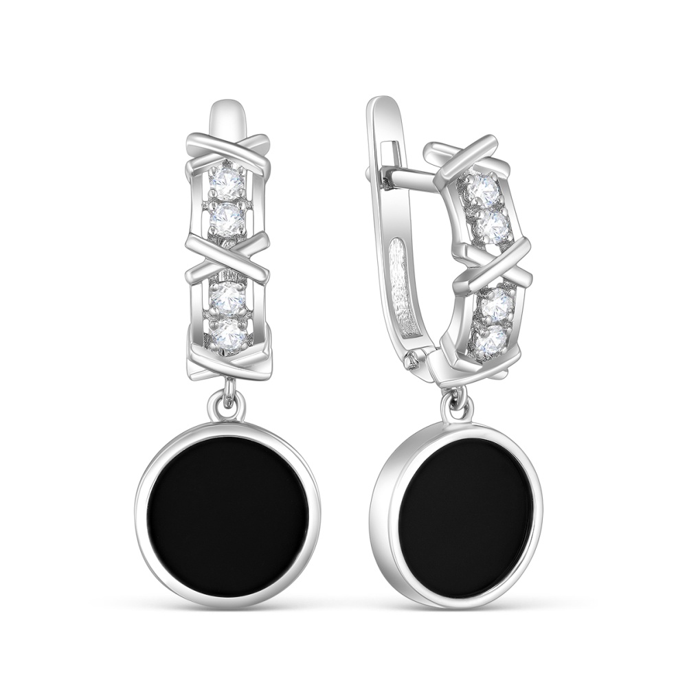 Серьги из серебра